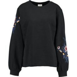 Vila SMIRA Bluza black. Czarne bluzy bez kaptura Vila, z bawełny. W wyprzedaży za 143.20 zł.