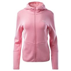 Bluza damska Hi-tec Lady Danio - różowa, Rozmiar M. Czerwone bluzy bez kaptura Hi-tec, m, bez wzorów, z elastanu, bez kaptura, do biegania. Za 129.99 zł.