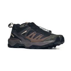 Buty trekkingowe Salomon X ULTRA 360 GTX L45473300. Brązowe buty trekkingowe Salomon, z gore-texu, bez zapięcia. Za 648.91 zł.