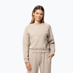 Bluza damska Pitbull Discovery Crewneck Sweatshirt. Brązowe bluzy PITBULL, m, bez wzorów, z bawełny, eleganckie, bez ramiączek, bez kaptura. Za 169.99 zł.