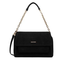 Torebka GINO ROSSI. Czarne torebki klasyczne Gino Rossi, bez wzorów, klasyczne, bez dodatków. Za 399.99 zł.