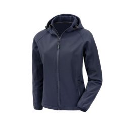 Damska kurtka wodoodporna softshell z kapturem Result. Niebieskie kurtki RESULT, m, bez wzorów, z softshellu, z kapturem. Za 198.50 zł.