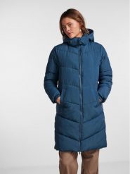 Pieces Kurtka puchowa 17126619 Niebieski Oversize. Niebieskie kurtki Pieces, na zimę, xs, bez wzorów, z puchu, bez kaptura. Za 209.99 zł.