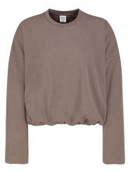 Sublevel Bluza w kolorze jasnobrązowym rozmiar: L. Brązowe bluzy Sublevel, l, bez wzorów, bez ramiączek, bez kaptura. Za 135.45 zł.