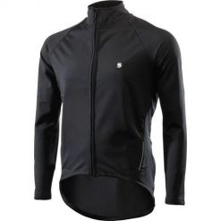 Zimowa kurtka softshellowa Sixs Twister. Czarne kurtki SIXS, na zimę, bez wzorów, sportowe, bez kaptura. Za 828.35 zł.