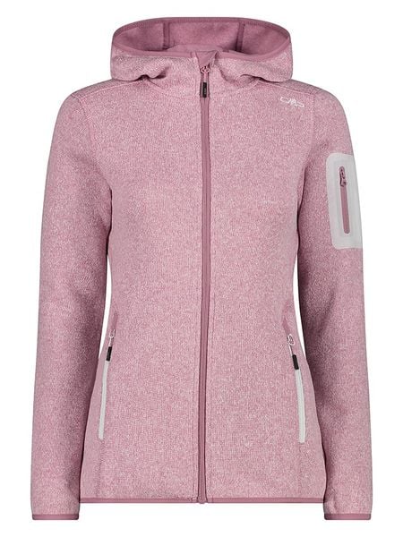 CMP Kurtka polarowa w kolorze jasnoróżowym rozmiar: 38. Różowe kurtki CMP, s, bez wzorów, z dzianiny, bez kaptura. Za 96.14 zł.