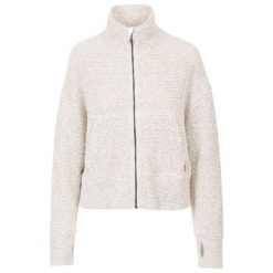 Trespass Prompt - Damski top na co dzień w kolorze złamanej bieli. Białe topy Trespass, bez wzorów, z dzianiny, sportowe, bez kołnierzyka, bez ramiączek. Za 277.99 zł.