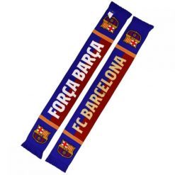 FC Barcelona szalik kibica dwustronny Double Knitted Scarf N33 wielokolorowy. Szaliki i kominy FC Barcelona, bez wzorów, sportowe. Za 119.00 zł.
