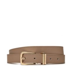 Pasek Damski Tommy Hilfiger. Brązowe paski Tommy Hilfiger, bez wzorów. Za 279.99 zł.