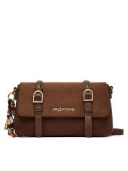 Valentino Torebka Winnie Winter VBSABH09 Brązowy. Brązowe listonoszki Valentino, bez wzorów, ze skóry, bez dodatków. Za 619.99 zł.