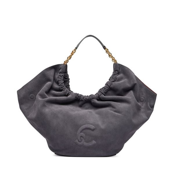Torebka Coccinelle. Szare shopper bag Coccinelle, bez wzorów, bez dodatków. Za 2,149.00 zł.