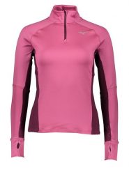 Mizuno Koszulka funkcyjna "Warmalite" w kolorze różowym rozmiar: XL. Różowe t-shirty sportowe Mizuno, xl, bez wzorów, z materiału, bez ramiączek, outdoorowe. Za 136.45 zł.