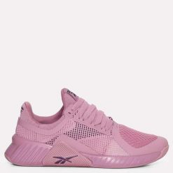 Damskie buty treningowe Reebok FLIP CHARGE 100272256 fioletowe. Fioletowe buty treningowe Reebok, bez wzorów, bez zapięcia, na fitness i siłownię. Za 303.00 zł.
