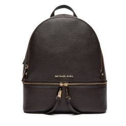 Plecak MICHAEL Michael Kors. Brązowe plecaki MICHAEL Michael Kors, bez wzorów, bez dodatków. Za 999.99 zł.