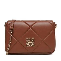 Torebka Nine West. Brązowe listonoszki Nine West, bez wzorów, bez dodatków. Za 199.99 zł.