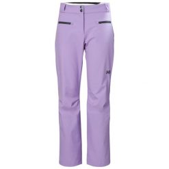 Spodnie narciarskie dla kobiet Helly Hansen Bellissimo 2. Fioletowe spodnie narciarskie Helly Hansen, bez wzorów, narciarskie. Za 806.50 zł.