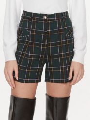 Liu Jo Szorty materiałowe MF3347 T4419 Zielony ciemny Relaxed Fit. Zielone szorty Liu Jo, bez wzorów, z materiału. Za 779.99 zł.