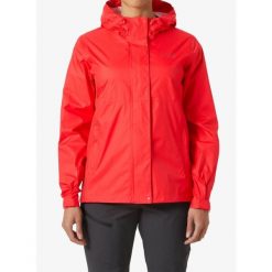 Kurtka przeciwdeszczowa damska Helly Hansen W Loke Jacket 2.0. Czerwone kurtki przeciwdeszczowe Helly Hansen, bez wzorów, bez kaptura, trekkingowe. Za 445.99 zł.