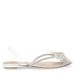 Sandały Steve Madden. Sandały Steve Madden, bez wzorów, bez obcasa, na płaskiej podeszwie, bez zapięcia. Za 549.99 zł.