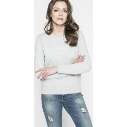 Calvin Klein Jeans - Bluza. Szare bluzy marki Calvin Klein Jeans, z aplikacjami, z bawełny. W wyprzedaży za 269.90 zł.