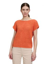 CARTOON Sweter w kolorze pomarańczowym rozmiar: 34. Pomarańczowe swetry Cartoon, bez wzorów, bez ramiączek. Za 130.99 zł.