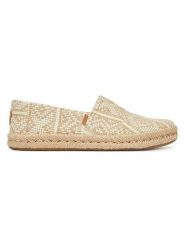 TOMS Espadryle w kolorze kremowym rozmiar: 38. Brązowe espadryle TOMS, bez wzorów, bez obcasa. Za 146.28 zł.