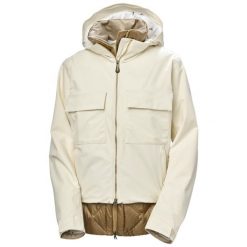 Damska kurtka narciarska 3 w 1 Helly Hansen Diamond Ins. Białe kurtki narciarskie Helly Hansen, na zimę, bez wzorów, bez kaptura, narciarskie. W wyprzedaży za 3,923.50 zł.