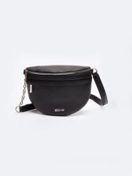 Torebka damska nerka czarna Lottis 906. Czarne nerki i saszetki BIG STAR, bez wzorów, z materiału, eleganckie, bez dodatków. W wyprzedaży za 139.99 zł.