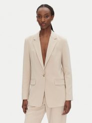 BOSS Marynarka Jocaluah 50490053 Beżowy Regular Fit. Brązowe marynarki i żakiety Boss, bez wzorów, z syntetyku, bez ramiączek. Za 1,599.00 zł.