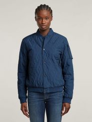 G-Star Kurtka przejściowa w kolorze niebieskim rozmiar: M. Niebieskie kurtki G-Star, m, bez wzorów, retro, bez kaptura. Za 355.95 zł.