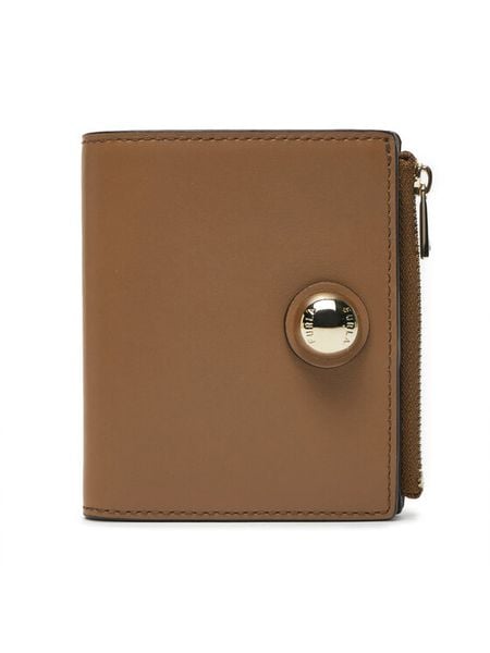 Furla Portfel Sfera WP00458 AX0733 Brązowy. Brązowe portfele Furla, bez wzorów, ze skóry. Za 479.99 zł.