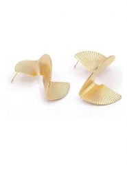 MOODE Kolczyki-wkrętki "Ophelia" rozmiar: onesize. Żółte kolczyki MOODE, ze stali. Za 52.99 zł.