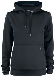 Clique Oakdale Women funkcjonalna bluza z kapturem z poliestru – black. Czarne bluzy z kapturem CLIQUE, m, bez wzorów, z kapturem. Za 222.59 zł.