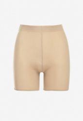Beżowe Elastyczne Majtki Modelujące High Waist Swierisa. Brązowe bielizna modelująca Renee, bez wzorów, z podwyższonym stanem. W wyprzedaży za 27.99 zł.