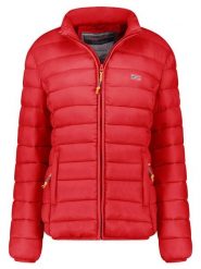 Geographical Norway Kurtka pikowana "Atikolor" w kolorze czerwonym rozmiar: L. Czerwone kurtki Geographical Norway, l, bez wzorów, bez kaptura. Za 134.53 zł.