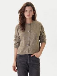 ONLY Kardigan Piemonte 15344118 Beżowy Regular Fit. Brązowe swetry ONLY, l, bez wzorów, z syntetyku, bez ramiączek. Za 169.99 zł.