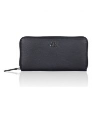 Bellicci Skórzany portfel "Cambrie" w kolorze czarnym - 19,5 x 10 x 2,5 cm rozmiar: onesize. Czarne portfele Bellicci, bez wzorów, z materiału. Za 127.65 zł.