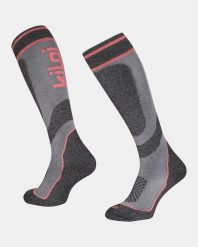 Skarpety narciarskie unisex Kilpi ANXO-U. Szare skarpetki Kilpi, bez wzorów, z dzianiny. Za 120.50 zł.