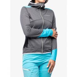 Bluza z kapturem damska La Sportiva Aequilibrium Thermal Hoody. Szare bluzy La Sportiva, l, bez wzorów, z kapturem. Za 524.99 zł.