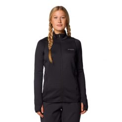 Columbia Bluza Crystal Leaf 2085333010. Czarne bluzy Columbia, bez wzorów, sportowe, bez ramiączek, bez kaptura. Za 336.99 zł.