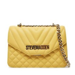 Torebka Steve Madden. Żółte kopertówki Steve Madden, bez wzorów, wizytowe, bez dodatków. Za 339.99 zł.
