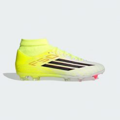 Buty piłkarskie Adidas F50 League Mid FG/MG. Buty treningowe adidas, bez wzorów, bez zapięcia, do piłki nożnej. Za 404.00 zł.
