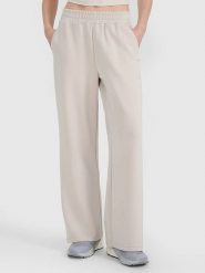 4F Spodnie dresowe w kolorze szarobrązowym rozmiar: M. Szare spodnie dresowe 4f, bez wzorów, z bawełny. Za 109.00 zł.