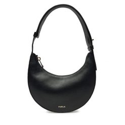 Torebka Furla. Czarne torebki klasyczne Furla, bez wzorów, klasyczne, bez dodatków. Za 829.99 zł.