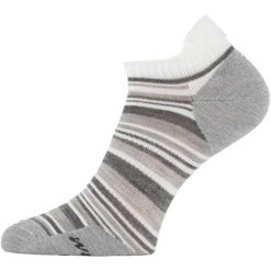 Skarpety merino WCS. Szare skarpetki LASTING, bez wzorów, z elastanu. Za 86.35 zł.