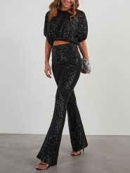 Milan Kiss Spodnie w kolorze czarnym rozmiar: L. Czarne spodnie materiałowe Milan Kiss, bez wzorów, z materiału. Za 187.52 zł.