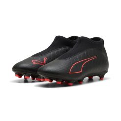 Młodzieżowe buty piłkarskie ULTRA 6 MATCH+ bez sznurowania PUMA. Czarna buty do biegania Puma, bez wzorów, bez zapięcia, do biegania. Za 329.00 zł.