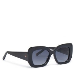 Okulary przeciwsłoneczne Tommy Hilfiger. Czarne okulary przeciwsłoneczne Tommy Hilfiger, bez wzorów. Za 509.99 zł.