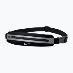 Saszetka nerka Nike Slim Waist Pack 3.0. Czarne nerki i saszetki Nike, bez wzorów, sportowe, bez dodatków. Za 159.00 zł.