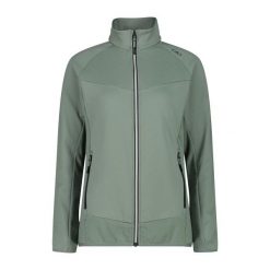 Bluza damska turystyczna CMP 34E2966. Zielone bluzy CMP, xl, bez wzorów, sportowe, bez ramiączek, bez kaptura. Za 266.50 zł.